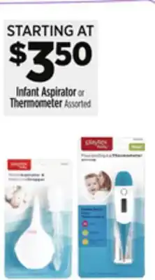 Dollar General Infant Aspirator or Thermometer offer