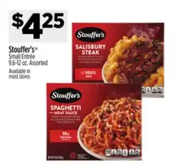 Dollar General Stouffer's Small Entrée offer