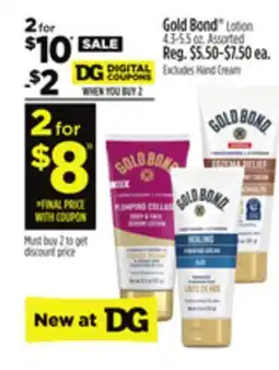 Dollar General Gold Bond Lotion offer