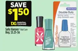 Dollar General Sally Hansen Nail Care offer