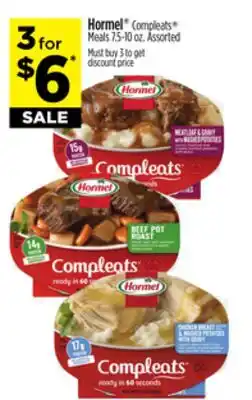 Dollar General Hormel Compleats Meals offer