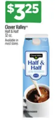 Dollar General Clover Valley Half & Half offer