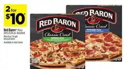 Dollar General Red Baron Pizza offer