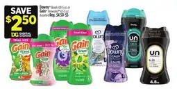 Dollar General Downy Beads or Gain Fireworks offer