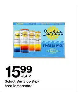 Target Select Surfside 8-pk. hard lemonade offer