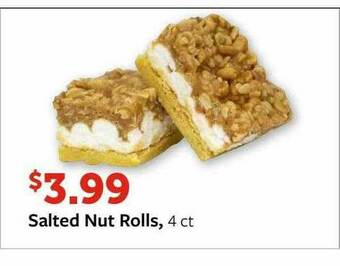 Fareway Salted Nut Rolls offer