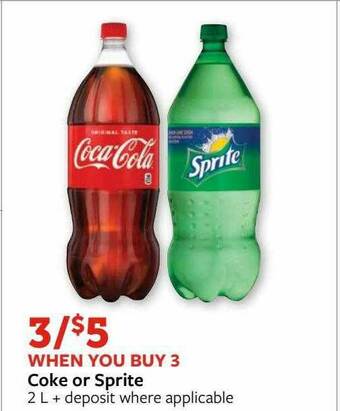 Fareway Coke Or Sprite offer