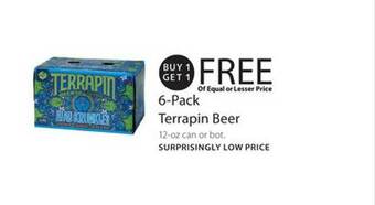 Publix 6-pack Terrapin Beer offer