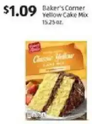 Aldi Baker's Corner Yellow Cake Mix offer