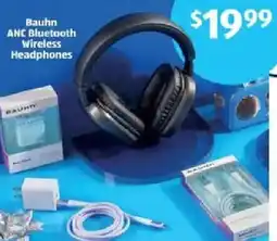 Aldi Bauhn ANC Bluetooth Wireless Headphones offer