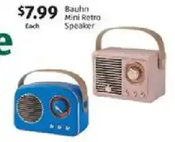 Aldi Bauhn Mini Retra Speaker offer