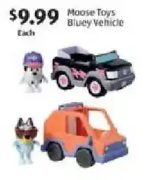 Aldi Moose Toys Bluey Vehicle offer