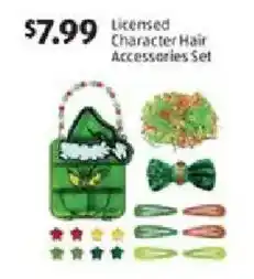 Aldi Licensed Character Hair Accessories Set offer