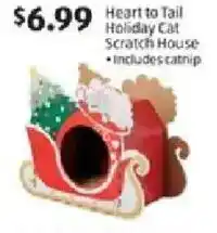 Aldi Heart to Tail Holiday Cat Scratch House offer