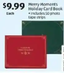 Aldi Merry Moments Holiday Card Book offer