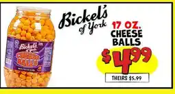 Ollie's 17 OZ. CHEESE BALLS offer