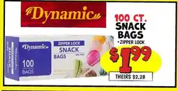 Ollie's 100 CT. SNACK BAGS offer