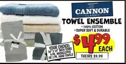 Ollie's TOWEL ENSEMBLE offer