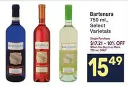 Albertsons Bartenura offer