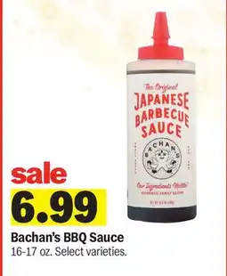 Meijer Bachan's BBQ Sauce offer