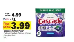 Meijer Cascade Action Pacs offer