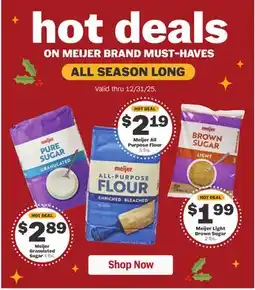 Meijer Meijer Brand Hot Deals offer