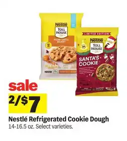 Meijer Nestlé Refrigerated Cookie Dough offer