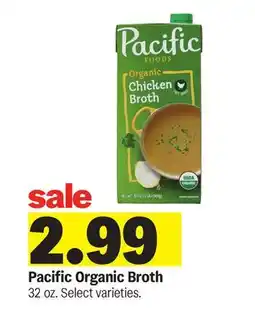 Meijer Pacific Organic Broth offer