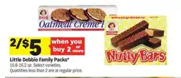 Meijer Little Debbie Family Packs offer