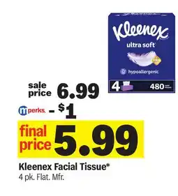 Meijer Kleenex Facial Tissue offer