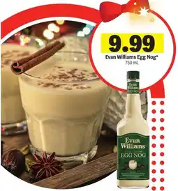 Meijer Evan Williams Egg Nog offer