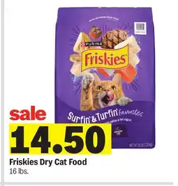 Meijer Friskies Dry Cat Food offer