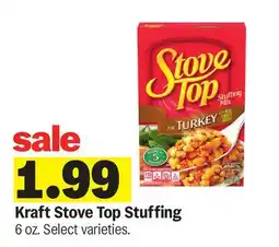 Meijer Kraft Stove Top Stuffing offer