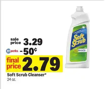 Meijer Soft Scrub Cleanser offer