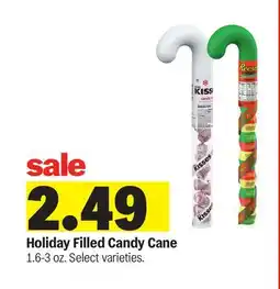 Meijer Holiday Filled Candy Cane offer