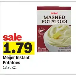 Meijer Meijer Instant Potatoes offer