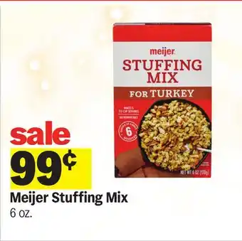 Meijer Meijer Stuffing Mix offer