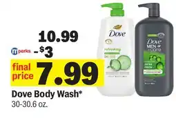 Meijer Dove Body Wash offer