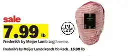 Meijer Frederik's by Meijer Lamb Leg offer