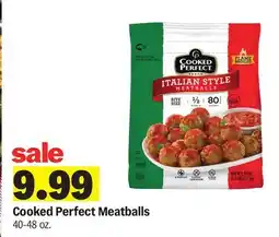 Meijer Cooked Perfect Meatballs offer
