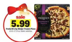 Meijer Frederik's by Meijer Frozen Pizza offer