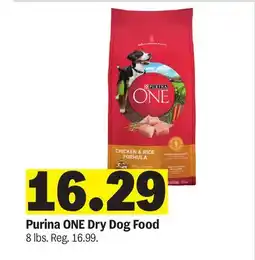 Meijer Purina ONE Dry Dog Food offer