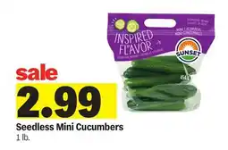 Meijer Seedless Mini Cucumbers offer