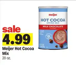 Meijer Meijer Hot Cocoa Mix offer