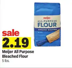 Meijer Meijer All Purpose Bleached Flour offer