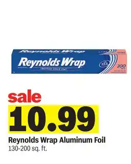 Meijer Reynolds Wrap Aluminum Foil offer