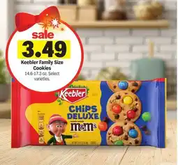 Meijer Keebler Family Size Cookies offer