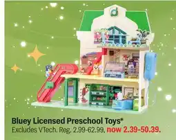 Meijer Bluey Licensed Preschool Toys offer