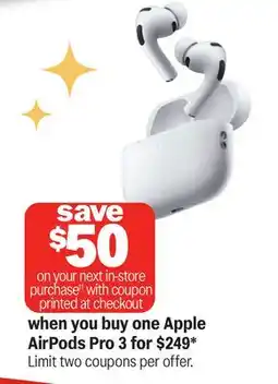 Meijer Apple AirPods Pro 3 offer