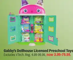 Meijer Gabby's Dollhouse Licensed Preschool Toys offer